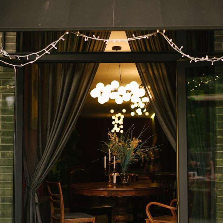 Shared dining and family-style food on a table